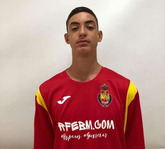 El teldense Marko Ojeda, joven promesa del Rocasa Gran Canaria (Foto TA)